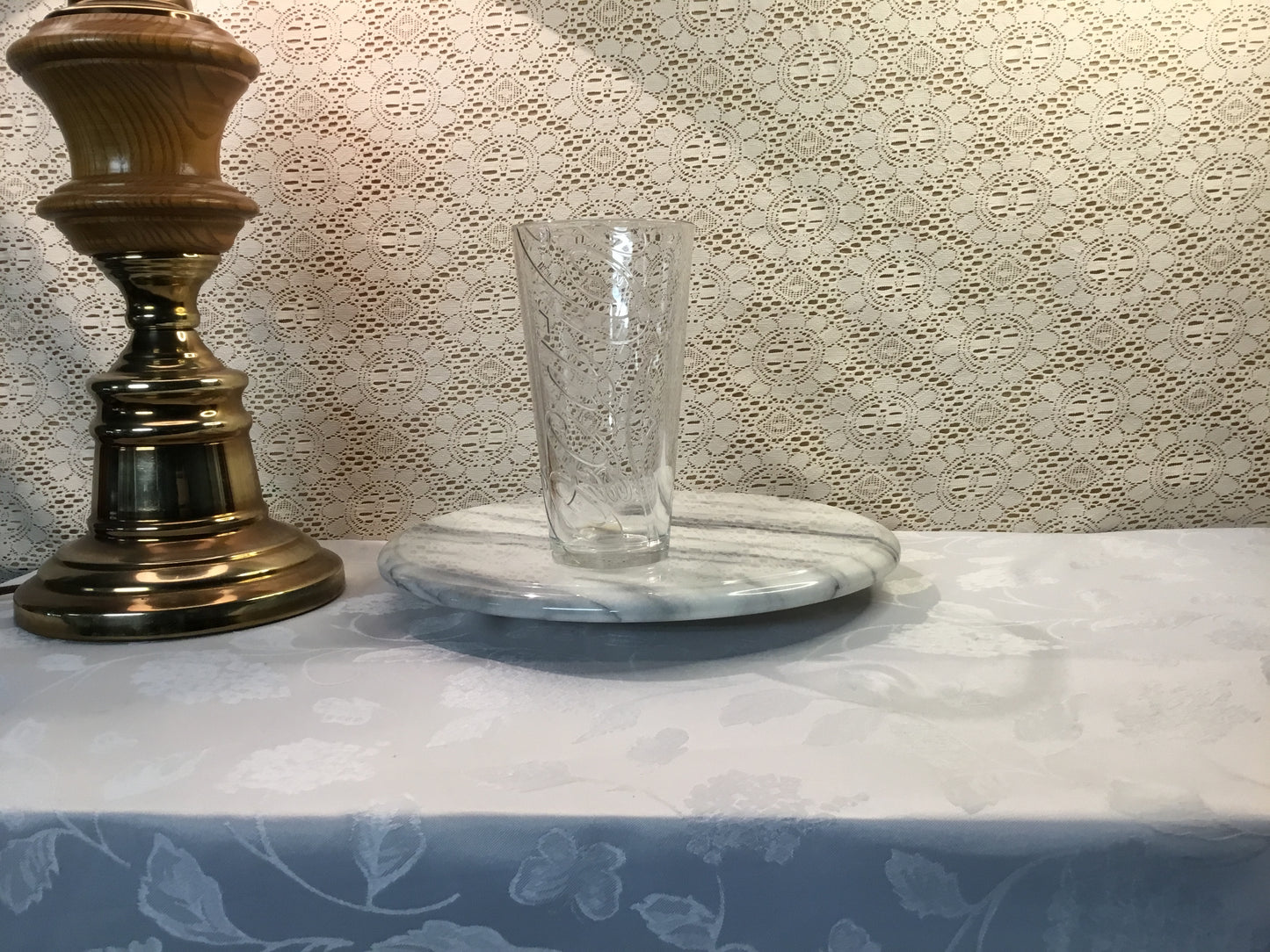 Outlayed Coca-Cola Glass