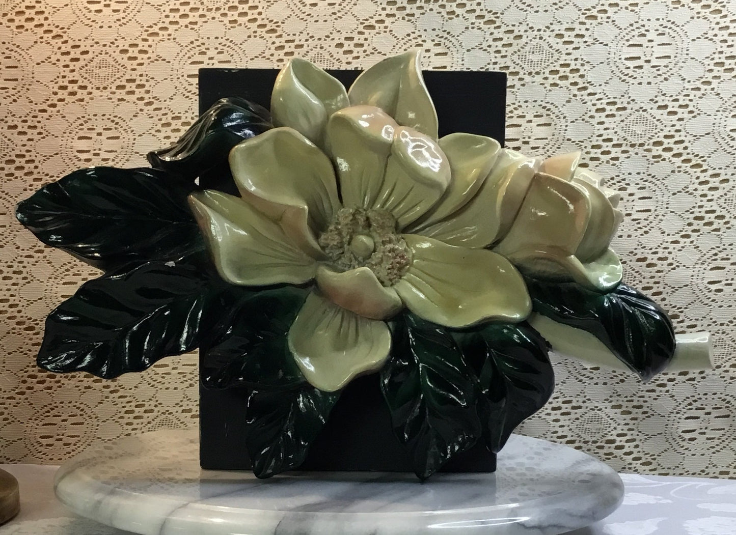 Chalkware Flower