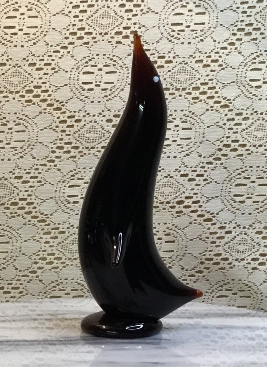Vintage Altaglass Penguin Brown