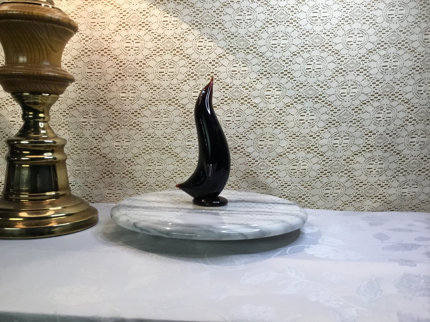 Vintage Altaglass Penguin Brown
