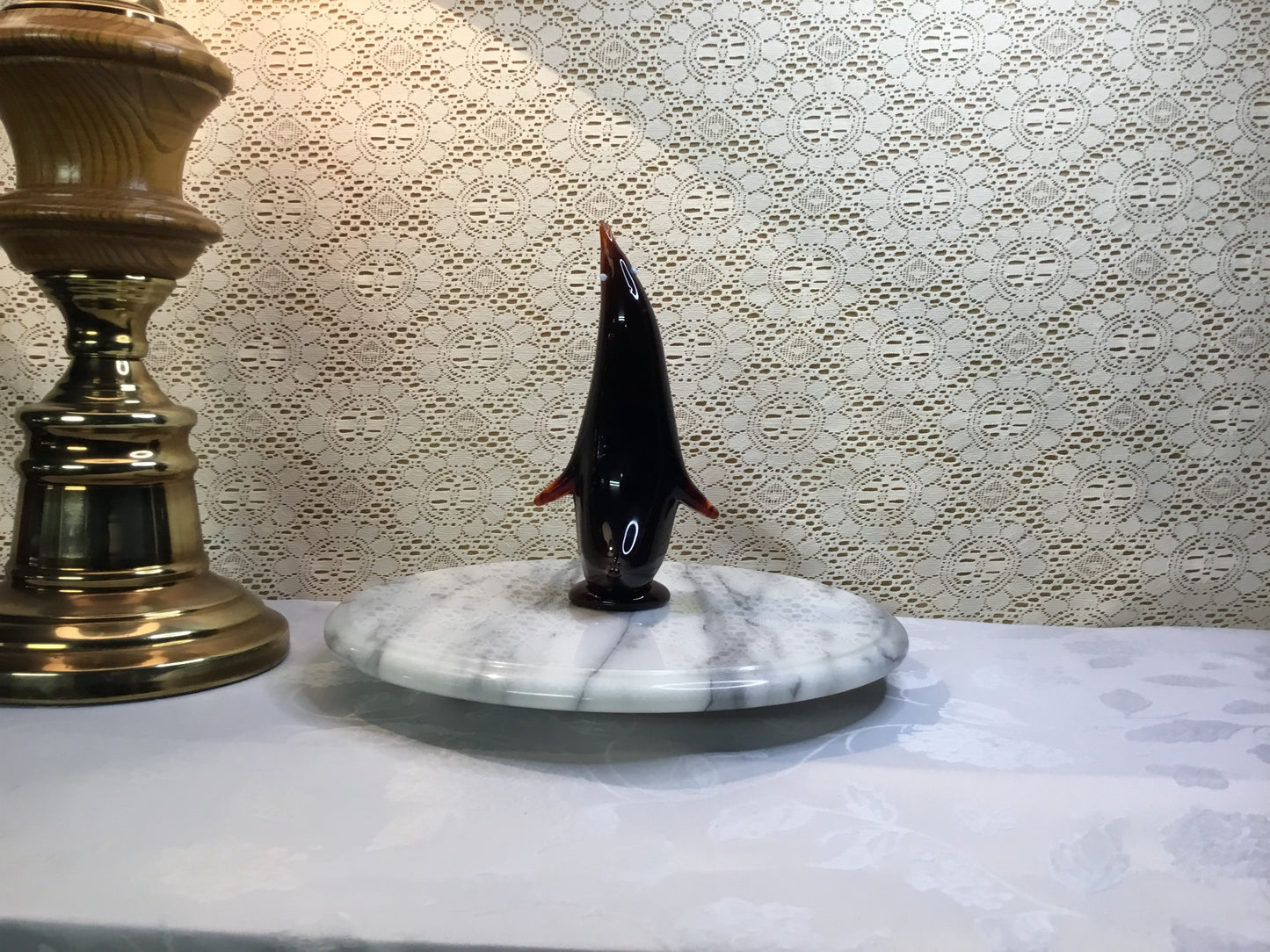 Vintage Altaglass Penguin Brown