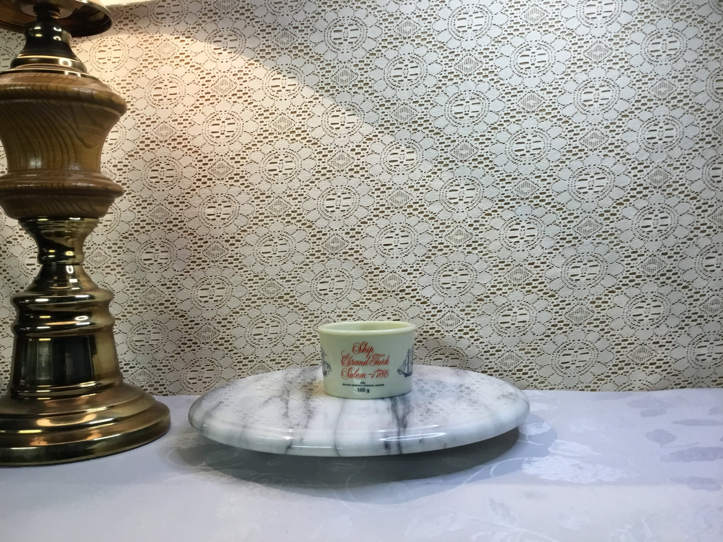 Vintage C.1980s Shulton Ship Grand Turk Shaving Cup