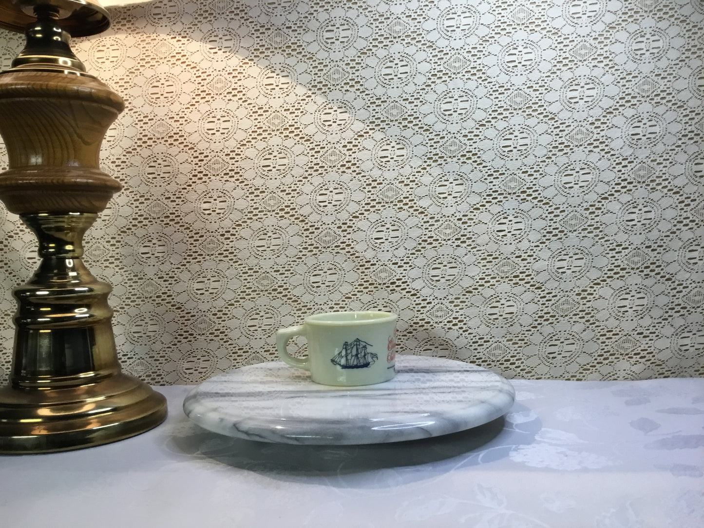 Vintage C.1980s Shulton Ship Grand Turk Shaving Cup