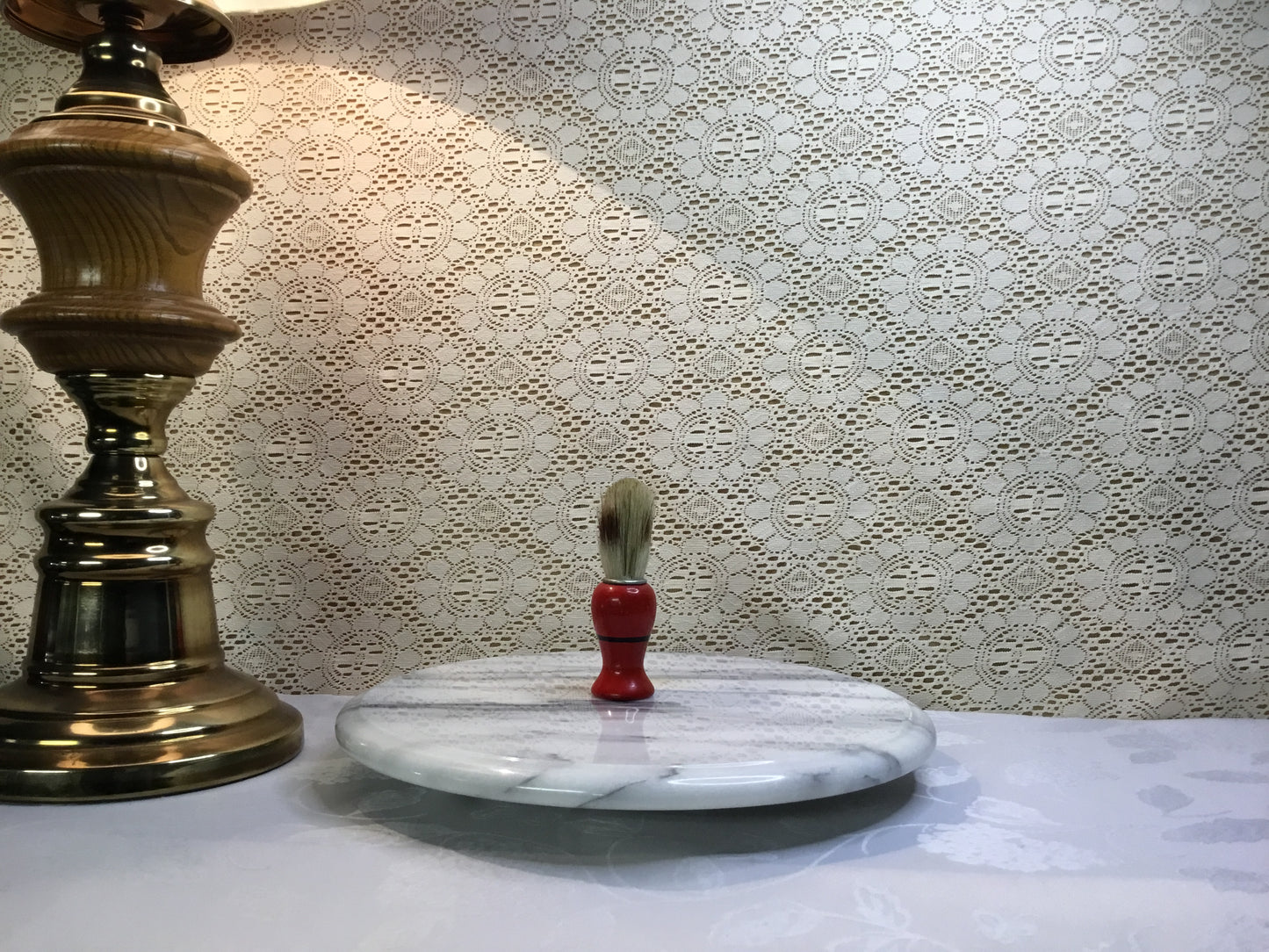 Vintage Face Brush Red