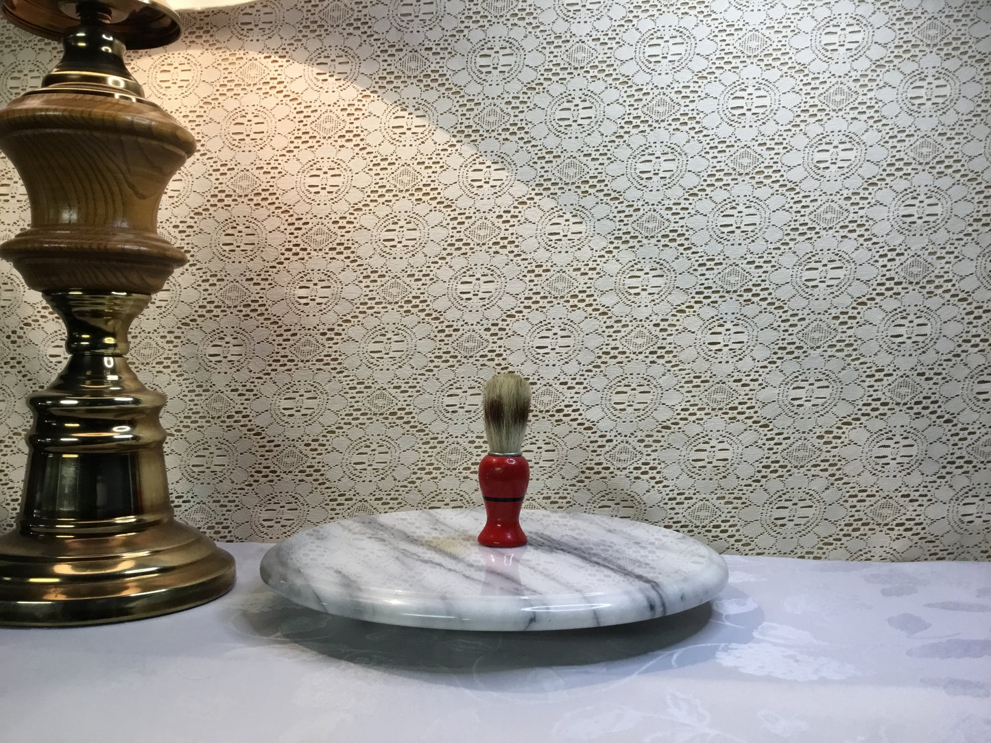 Vintage Face Brush Red