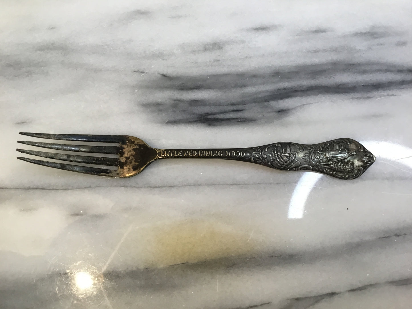 Vintage Little Red Riding Hood Children's Fork