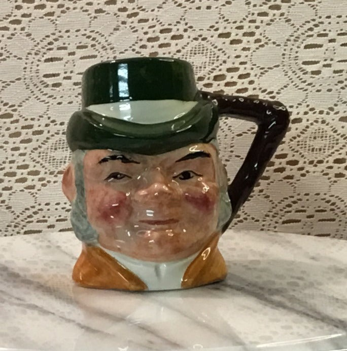 Man With Green Hat Tobby Jug