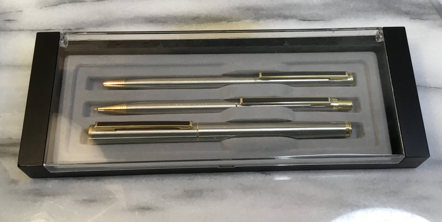 Silver and Gold Pen Set