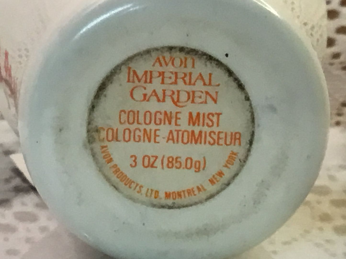 Vintage Avon Imperial Garden Cologne