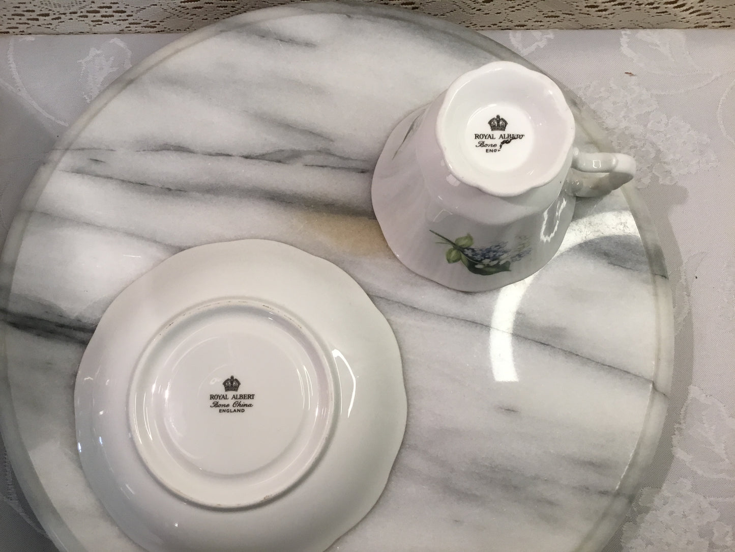 Royal Albert "Lily of the Valley" Cup and Saucer